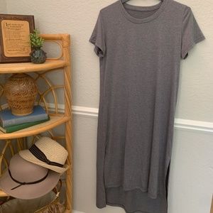 Grey Midi Dress